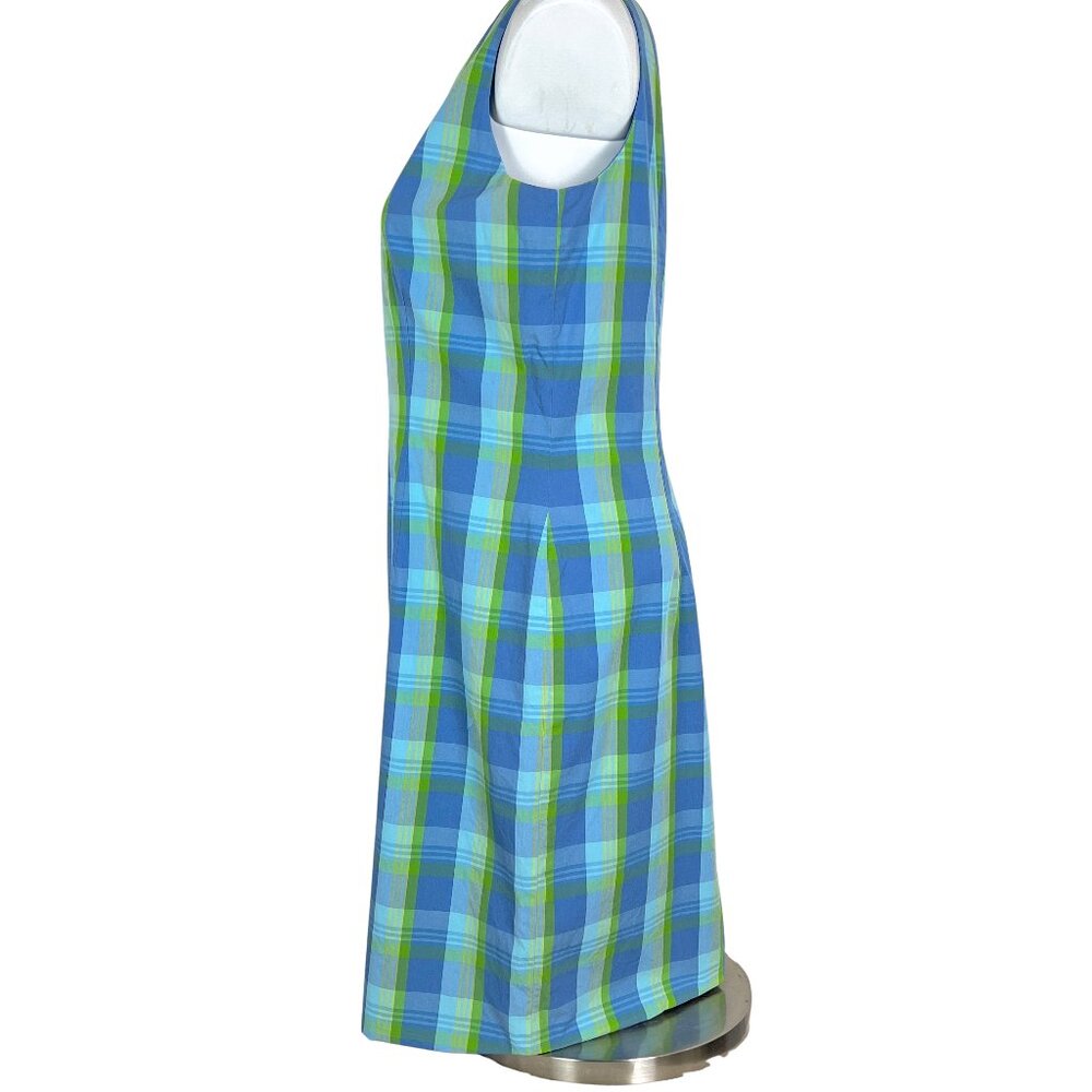 Casual Corner Annex Plaid Sheath Dress Sz 12 🎉2X Host Pick🎉 - Picture 7 of 13